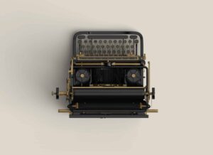 Old Typewriter - VisualMentor WordPress Theme